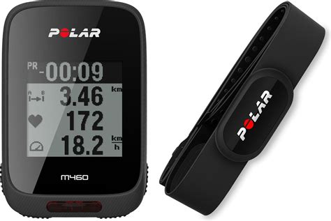 POLAR Compteur GPS M460 Noir Avec Ceinture Cardiaque H10 Alltricks Fr