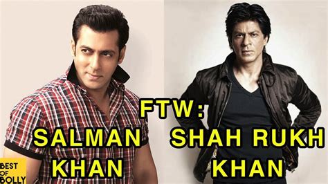 For The Win Salman Khan Vs Shah Rukh Khan Youtube