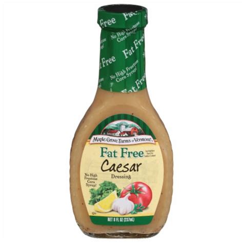 Maple Grove Farms Fat Free Caesar Dressing, 8 fl oz - Harris Teeter