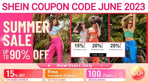 Shein Coupon Code June Get Discount On Shein Now Verified