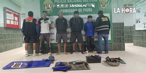 Capturan A Presuntos Asaltantes De Motocar Los Luchuzas De Piura