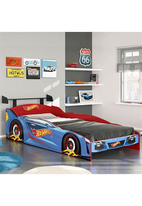 Cama Hot Wheels Plus Azul Pura Magia Quarto De Menina Hot Wheels Quarto