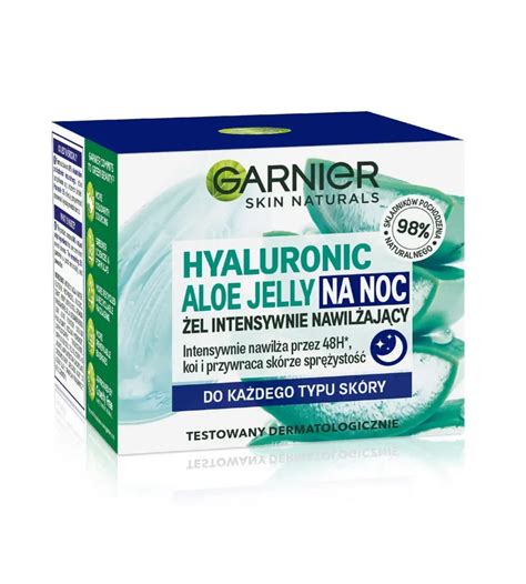 Garnier Skin Naturals Hyaluronic Aloe Jelly Intensive Moisturizing Night Gel For All Skin Types