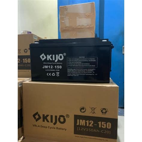 Jual BATTERY VRLA KIJO 12V 150AH JM12 150 ORIGINAL BARU BERGARANS1