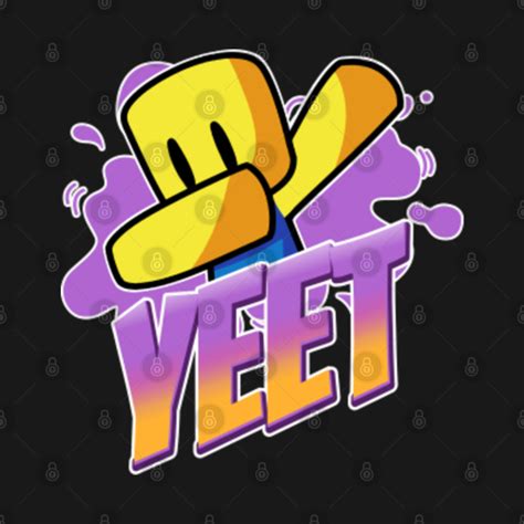 Roblox Yeet Dabbing Dab Hand Drawn Gaming Noob T For Gamers Roblox T Shirt Teepublic