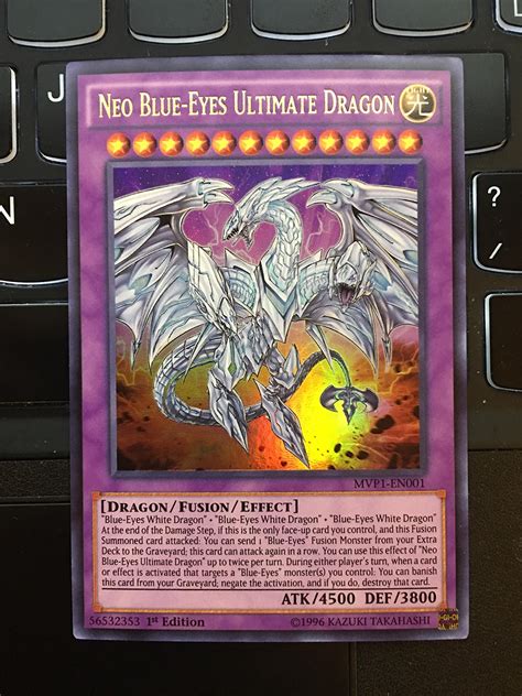 Buy YU GI OH Neo Blue Eyes Ultimate Dragon MVP1 EN001 The Dark