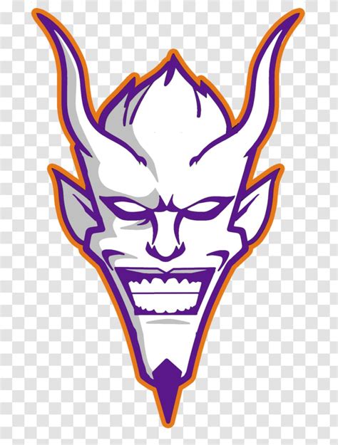 Northwestern State University Logo Demon - Purple - New Concept ...