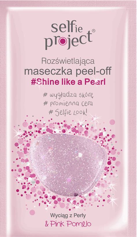 SELFIE PROJECT rozświetlająca maseczka peel off Shine like a Pearl