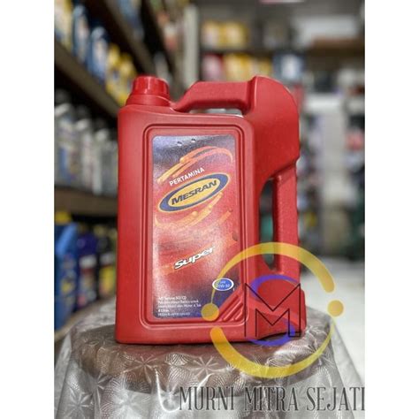 Jual Pertamina Mesran Super Sae W Oli W W L Shopee