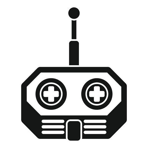 remote control toy  antenna  playing games  vector art