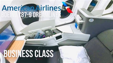 American Airlines Business Class Boeing 787 9 Dreamliner Dallas To Seoul Youtube