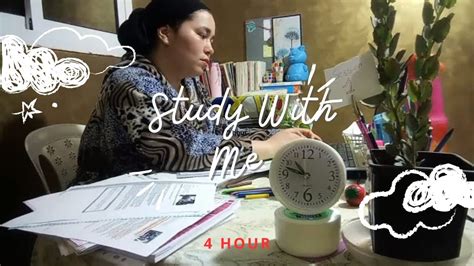 LIVE I 4 HOUR STUDY WITH ME 60 10 POMODORO TIMER REAL TIME