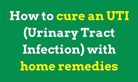 11 Home Remedies For Uti In Women Ultimate Guide