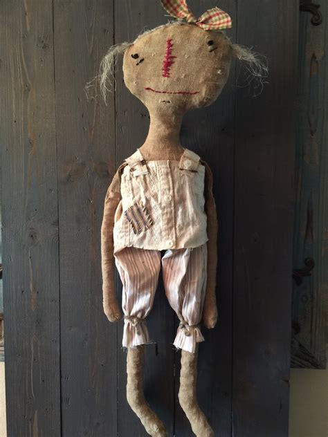 Primitive Doll OOAK Etsy