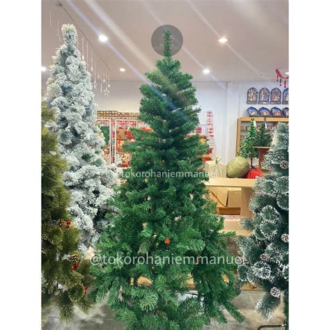 Jual Pohon Natal PVC 120cm Pohon Natal Murah Shopee Indonesia