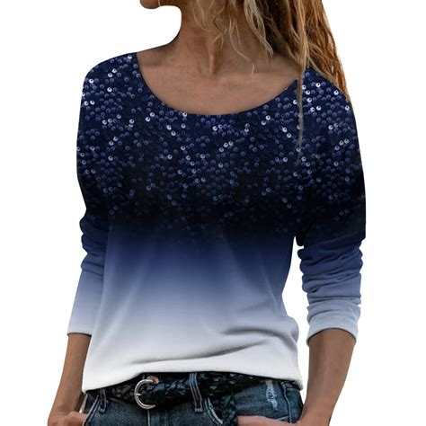 PMUYBHF Female 4Th Of July Blouses For Women 2024 Trendy Women Casual