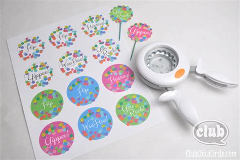 Cupcake Topper Templates Free Printable Doctemplates