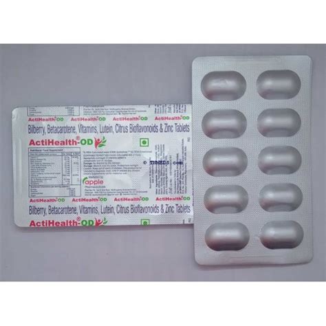 Actihealth Od Tablets S Pack Buy Actihealth Od Tablets S Pack