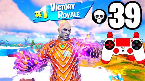 39 Kill Solo Squads The Origin Skin Gameplay Zero Build Win Fortnite