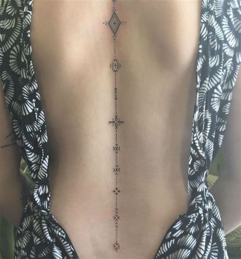 27 Of The Most Beautiful Spine Tattoo Ideas That Perfectly Accentuate