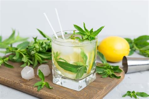 Cocktail Rafra Chissant D T Mojito Avec Glace Et Menthe Mojito