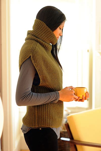 Extreme Turtlenecks — Oversized And Chunky Sweaters To Knit Or Crochet