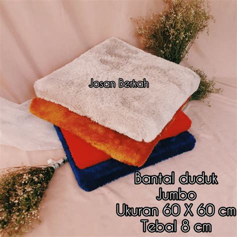 Jual Bantal Duduk Bulu Bantal Lesehan Bulu Rasfur Super Jumbo X Cm