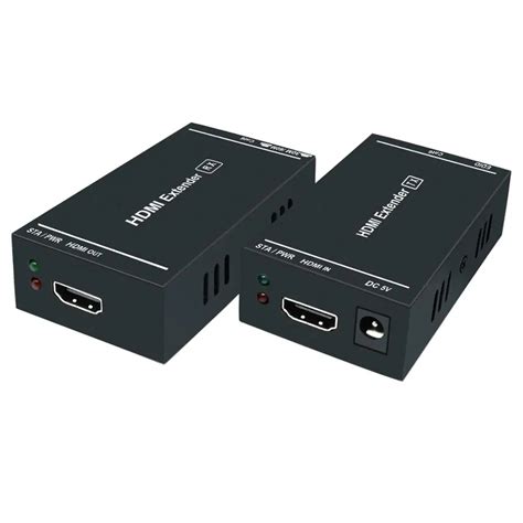 Hdmi Extender M Hdmi Extension Splitter Tx Rx Over Single Cat Rj