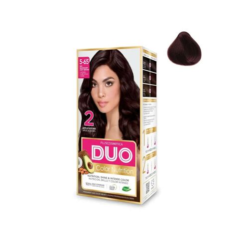 TINTE DUO COLOR NUTRITION 5 3 Castaño Claro Dorado El Peluquero