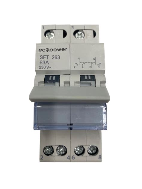 Changeover Switch 230V 63A 2 Pole Eco Solar Warehouse