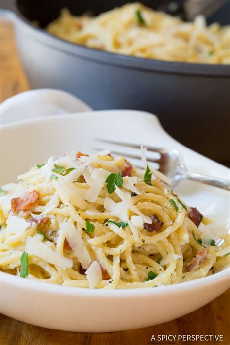 One Pot Spaghetti Carbonara A Spicy Perspective