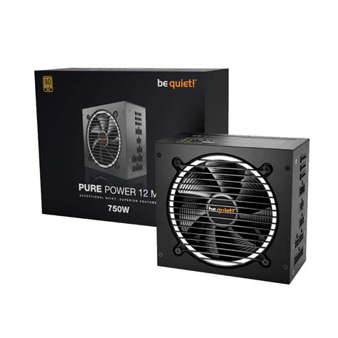 Be Quiet Pure Power 12 M 750W 80Plus Gold ATX 3 0