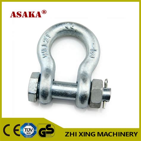 Asaka Heavy Duty Alloy Steel G Marine Anchor Shackle Steel Lifting