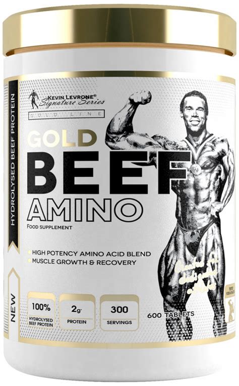 Buy Kevin Levrone Gold Beef Amino 300 Tablets From Aed125 With Delivery Nutrition Ae