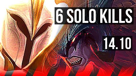 KAYLE Vs AATROX TOP 8 1 2 6 Solo Kills Dominating EUW Master