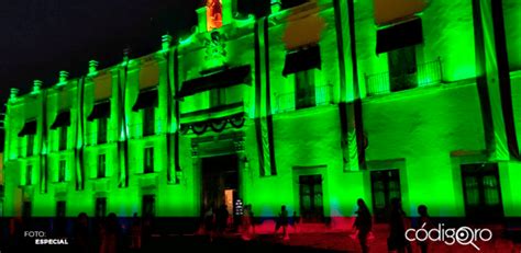 Este martes Palacio de Gobierno se iluminará de verde CódigoQro