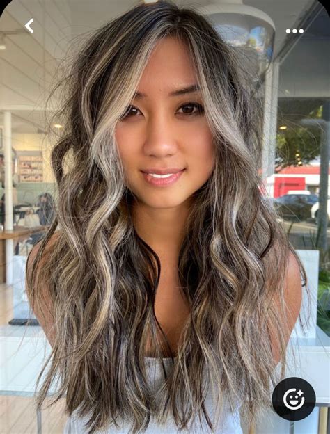 Ash Blonde Highlights On Dark Hair Ash Brown Hair Balayage Light Ash