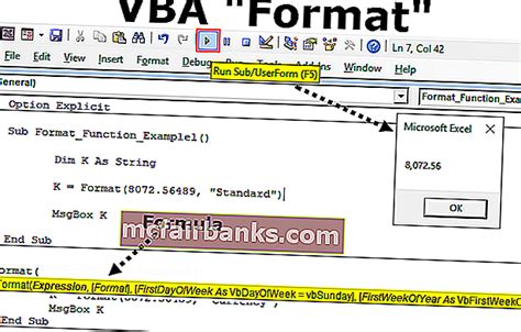 VBA Biçimi VBA Format Fonksiyonu nasıl kullanılır Örnekler