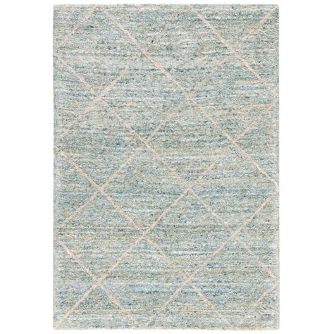 SAFAVIEH Himalaya Collection HIM423M Handmade Blue Rug Walmart