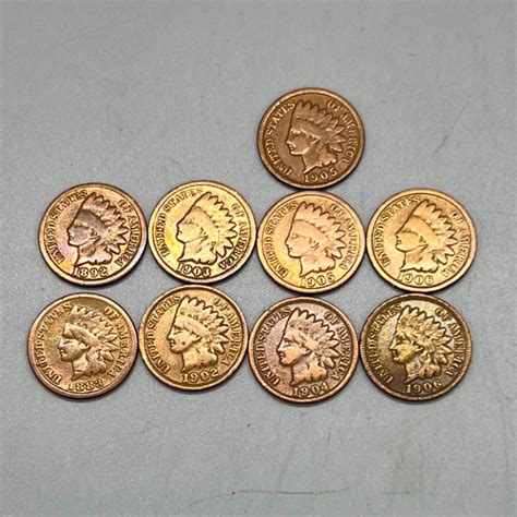 Lot Indian Head Pennies Slocal Estate Auctions Network