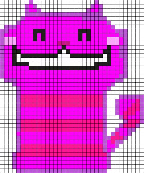 C Cheshire Cat Disney Character Alphabet Perler Bead Pattern Perler