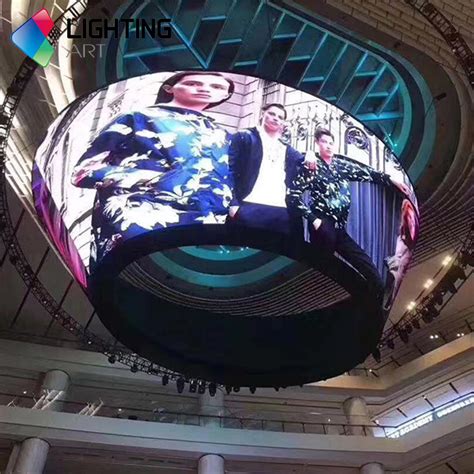 P4 LED Module Indoor Soft Curved Flexible LED Display For Digital