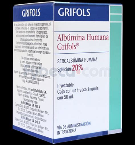 Albumina Humana Grifols Sol Inyect 20 Fybeca