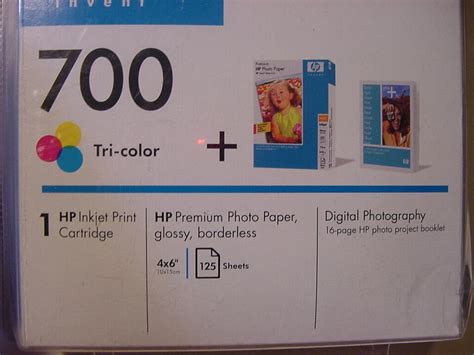 New Genuine Hp Photo Value Pack Tri Color W Gloss Paper Ebay