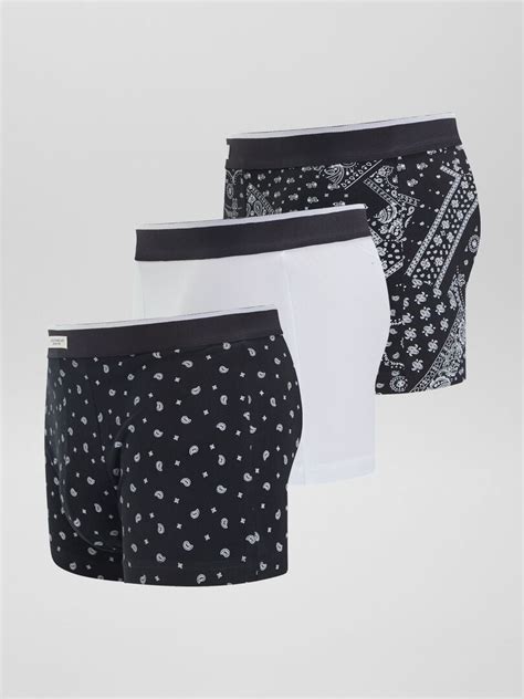 Pack de 3 boxers elásticos NEGRO Kiabi 13 00