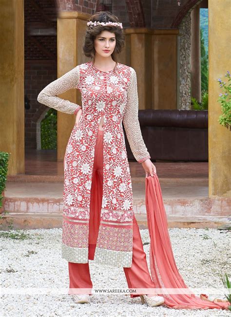 Embroidered Work Georgette Designer Pakistani Suit