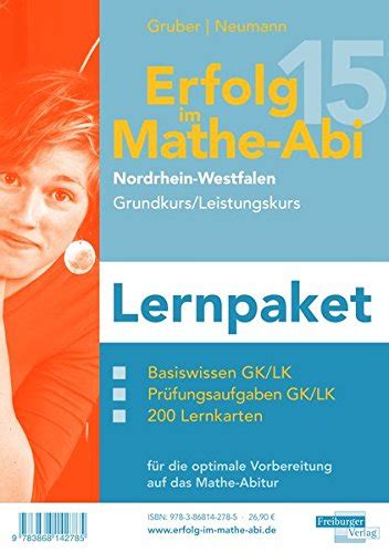 Erfolg Im Mathe Abi 2015 Lernpaket NRW Grundkurs Leistungskurs