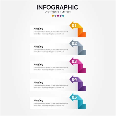 Schritte Gesch Ft Vertikale Infografik Vorlage Kostenlose Vektor