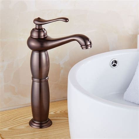 Orb Antique Brass Basin Faucet Mixer Cold And Hot Kitchen Faucet