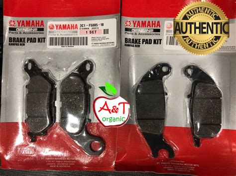 Tfx Set Genuine Yamaha Brake Pad 3c1 50c Front Rear Set For Tfx 150